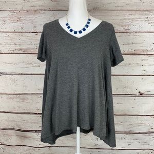 MUDD Small Grey Womens Tunic Top